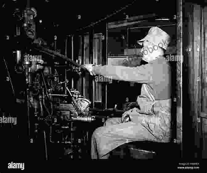 A Black And White Photograph Of Engineers Working On The Engine Of A 1930s Bus. Buses Built Before 1950 Royston Morris