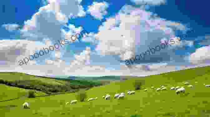 A Breathtaking Panorama Of The Rolling Hills And Verdant Landscapes Of The Irish Countryside, Dotted With Quaint Cottages And Grazing Sheep. An Irish Country Courtship: A Novel (Irish Country 5)
