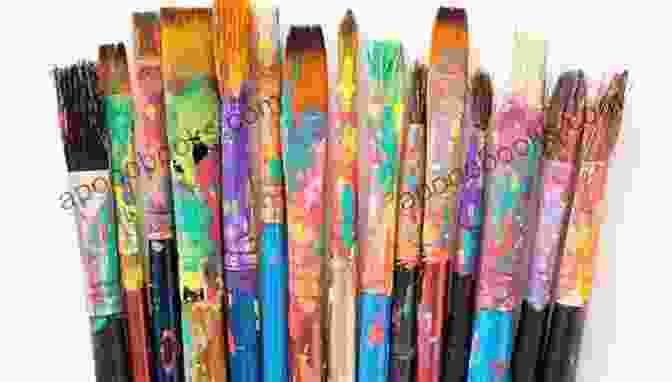 A Colorful Array Of Paintbrushes Representing The Diverse Poetic Techniques Employed In Loving In Truth: New And Selected Poems