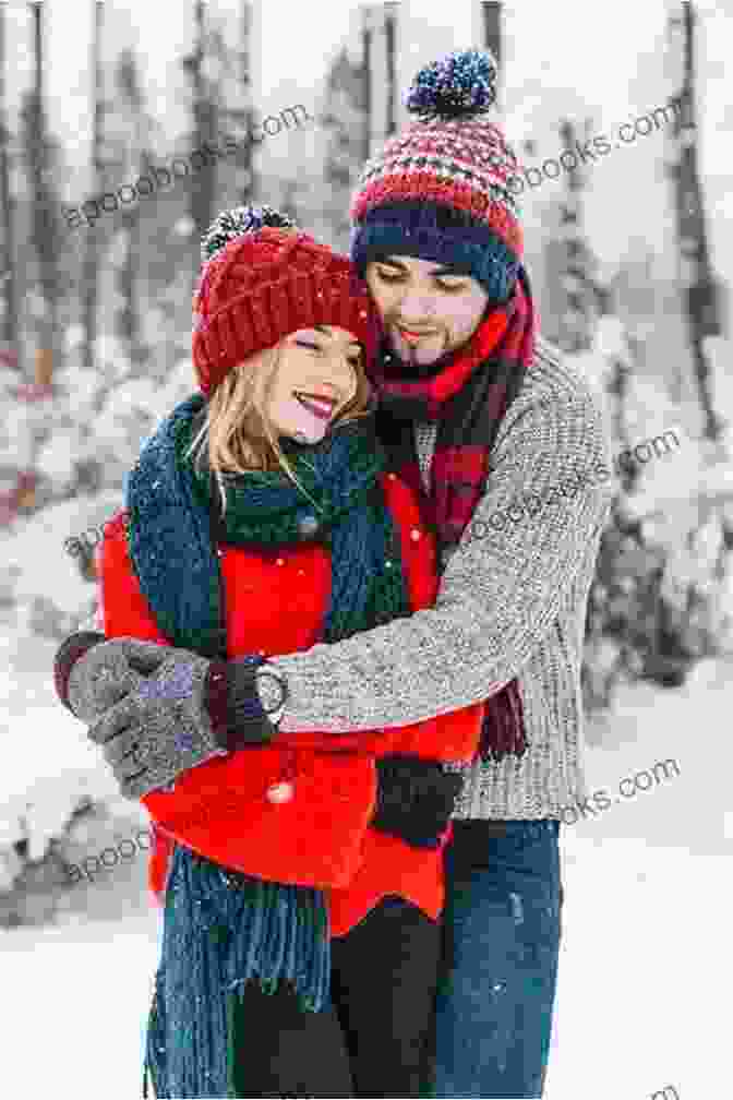 A Couple Embracing While Standing In A Snowy Park, Surrounded By Christmas Lights. Marry Me At Christmas: A Charming Holiday Romance (Fool S Gold 20)