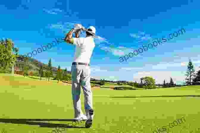 A Golfer Taking A Powerful Swing On A Lush Green Golf Course The Golfer S Carol Robert Bailey