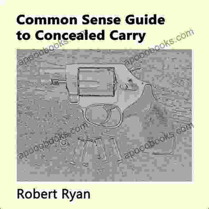 A Modern And Sleek Book Cover For The 'Common Sense Guide To Concealed Carry'. Common Sense Guide To Concealed Carry