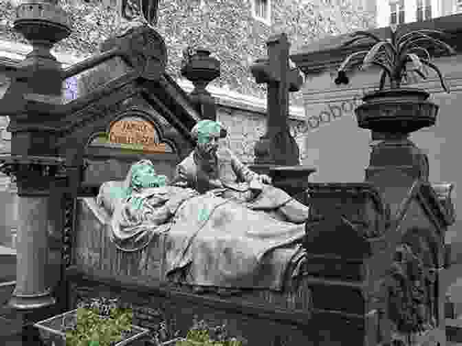 A Photograph Of Cora Pearl's Elaborate Tomb In The Père Lachaise Cemetery In Paris. The Tomb Is Adorned With Statues And Carvings, And Inscribed With Her Name And Dates Of Birth And Death. Cora Pearl The Grand Courtesan
