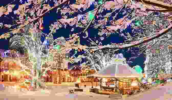 A Picturesque Town Square Surrounded By Snow Covered Buildings And Decorated With Festive Lights For Christmas. Marry Me At Christmas: A Charming Holiday Romance (Fool S Gold 20)
