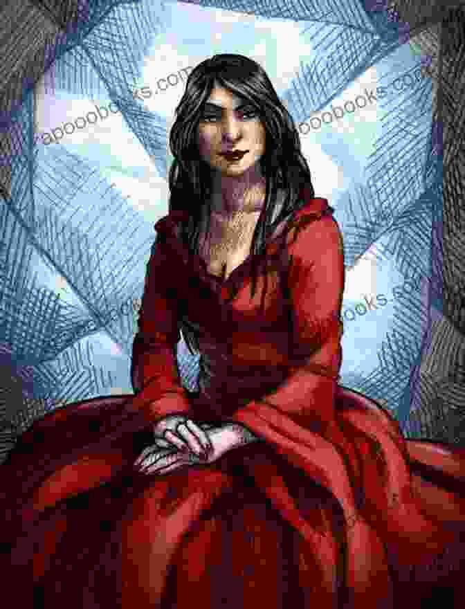 A Portrait Of Anya, The Thorn Queen, With Her Raven Hair, Piercing Gaze, And A Crown Of Thorns. Thorn Queen (Dark Swan 2)