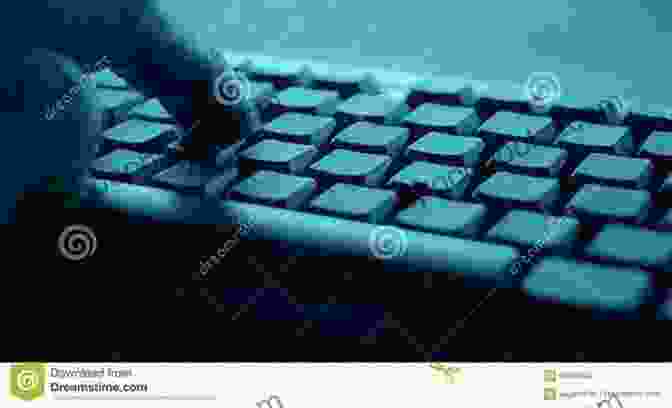 A Skilled Hacker Typing Furiously On A Computer Keyboard, Launching A Coordinated Cyberattack. Surrogate Warfare: The Transformation Of War In The Twenty First Century