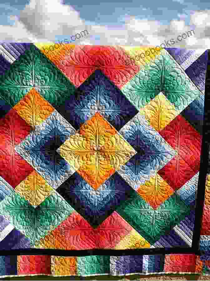 A Vibrant Quilt With Intricate Patterns And Colorful Fabrics, Showcasing The Artistry Of Sweet Jane. Quilts From Sweet Jane: Easy Quilt Patterns Using Precuts