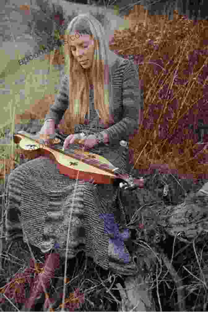 A Woman Playing A Dulcimer In A Cozy Mountain Cabin An To Appalachian Music Crafts