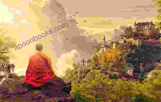 A Zen Monk Meditating In A Tranquil Temple, Surrounded By Serene Nature The Zen Monastic Experience: Buddhist Practice In Contemporary Korea