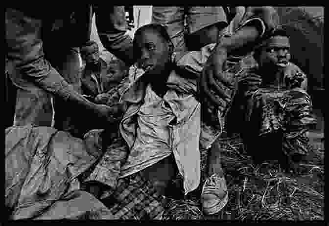 Black And White Photograph Of A Group Of Rwandans During The Genocide Rwanda: From Genocide To Precarious Peace