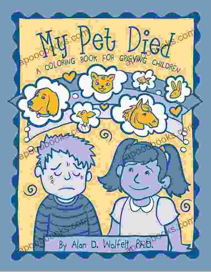 Book Cover Of 'Story Of Pet Loss And Grief For Kids' The Golden Cord : A Story Of Pet Loss And Grief For Kids