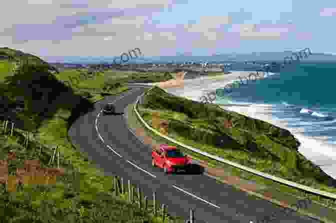 Causeway Coastal Route, A Stunning Scenic Drive Along The Atlantic Coast, Offering Panoramic Views Of Rugged Cliffs And Golden Beaches. Ultimate Ulster : A Web Friendly First Steps Guide To Northern Ireland By Bill And Sarah Giles (Giles Travel Guides 3)