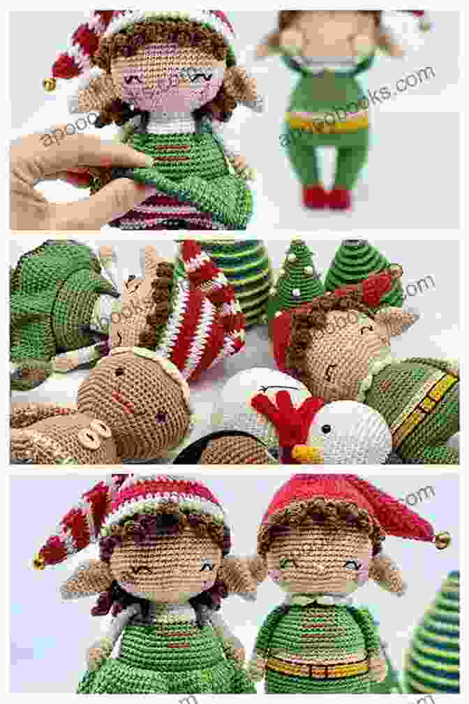 Christmas Girl Amigurumi Crochet Pattern