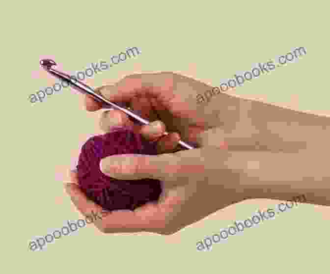 Close Up Of A Hand Holding A Crochet Hook And Yarn Simple Crochet Ideas For Beginners: Step By Step Crochet Tutorials You Can Easily Follow