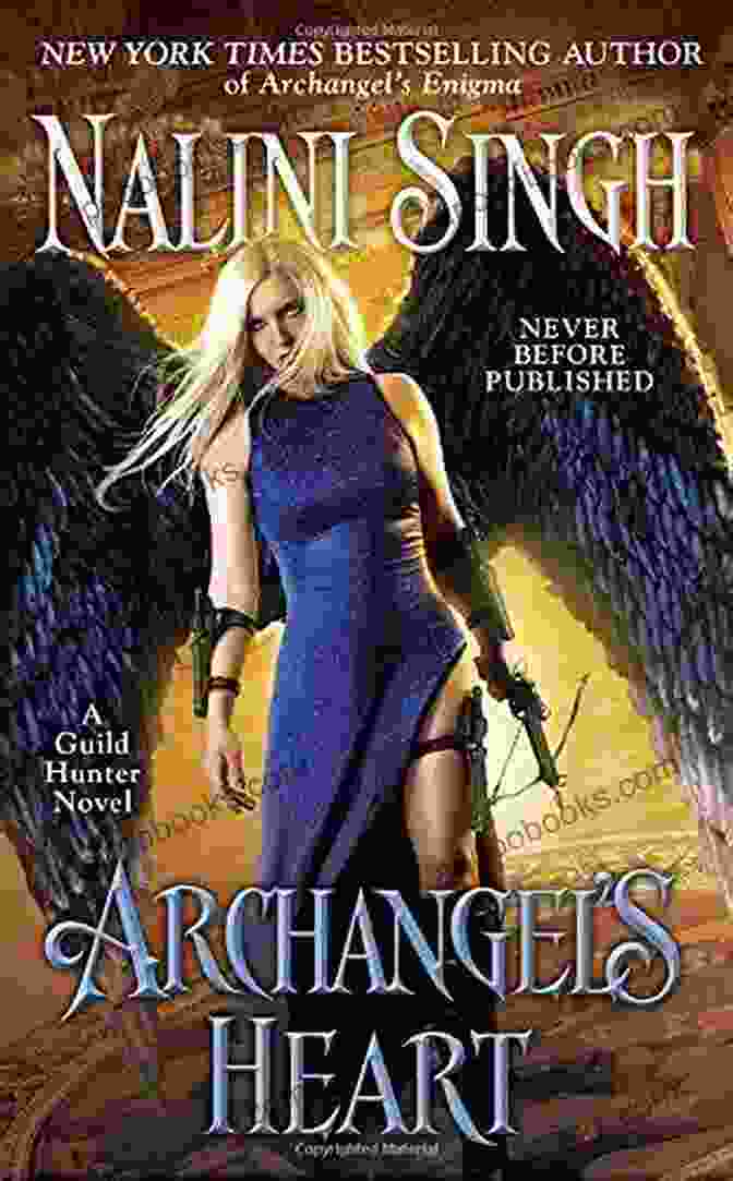 Cover Of The Book 'The Archangel Heart' The Archangel S Heart: A Fated Mates Romance (Realm Of The Immortals Archangel Romance 1)