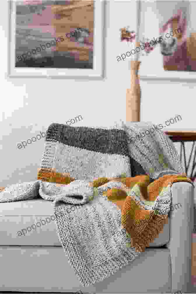 Cozy Afghan With Vibrant Stripes And Textured Stitches Easter Crochet Patterns For Wonderful Holiday: Astonishing Crochet Patterns And Detail Tutorials