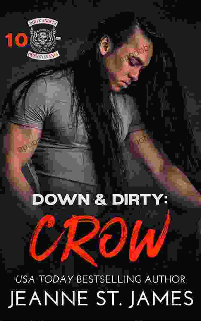 Down Dirty Crow Dirty Angels Mc 10 Book Cover Down Dirty: Crow (Dirty Angels MC 10)