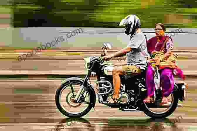 Fabio Iacopini Riding A Motorcycle On A Remote Road In India Sognando Jupiter Il Giro Del Mondo In Motocicletta Trent Anni Dopo