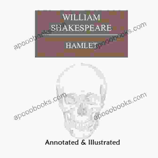 Hamlet Illustrated And Annotated By Teodolinda Barolini, Featuring A Striking Black And White Illustration Of Hamlet On The Cover Hamlet : (Illustrated And Annotated) Teodolinda Barolini
