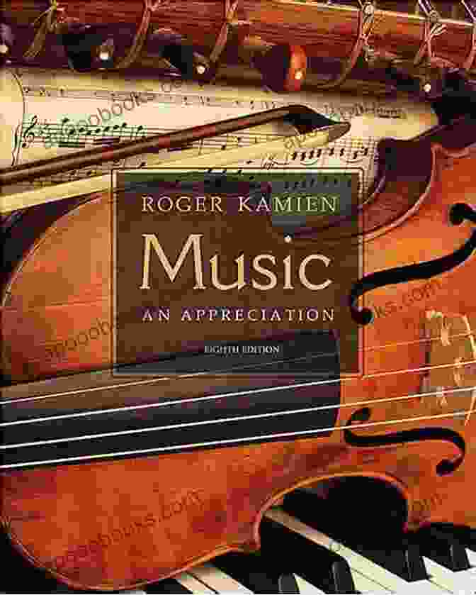 Music An Appreciation By Roger Kamien: Book Cover Music: An Appreciation Roger Kamien