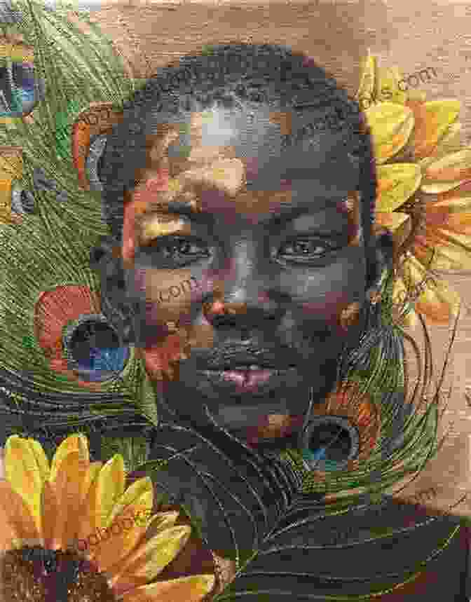 Portrait Of Oshun Theresa Milstein, Showcasing Her Radiant Spirit And Empowering Gaze The Diary Of Oshun Theresa Milstein