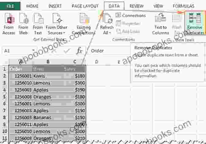 Remove Duplicates Tool Microsoft Office Excel Top 10 Productivity Shortcuts And Tools