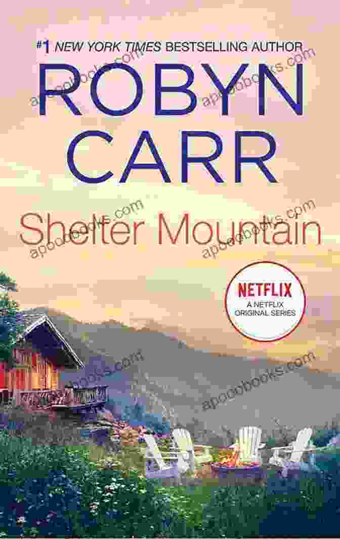 Shelter Mountain, A Novel By Robyn Carr, On A Rustic Wooden Background Shelter Mountain: 2 Of Virgin River