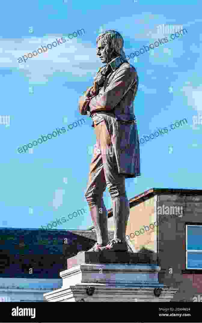 Statue Of Robert Burns In Ayrshire, Scotland Footprints In Time Robert Burns