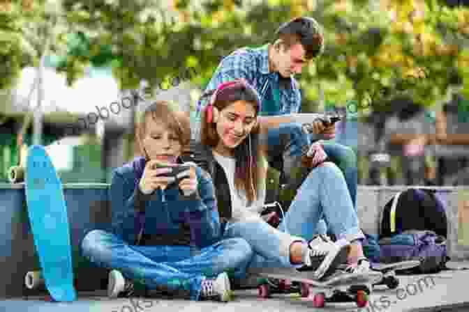 Teenager Using Smartphone On Social Media Social Networking (Teen Rights And Freedoms)