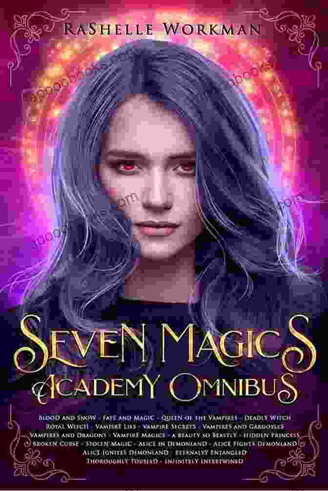 Vampire Fairy Tale: Seven Magics Academy Book Cover Blood And Snow: A Vampire Fairy Tale (Seven Magics Academy 1)