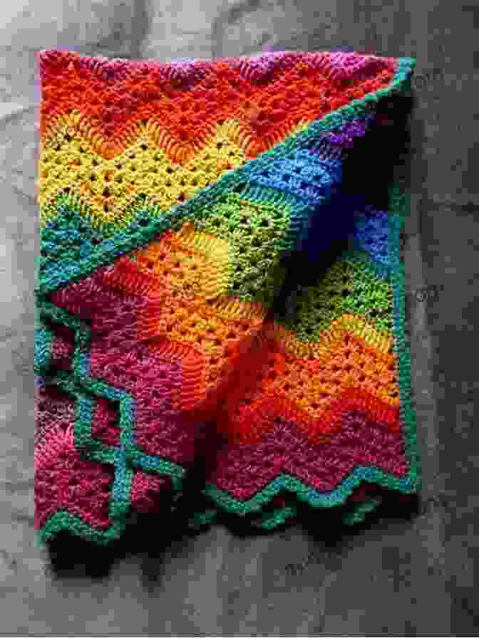 Vibrant Array Of Colorful Crochet Afghans Simple Crochet Ideas For Beginners: Step By Step Crochet Tutorials You Can Easily Follow