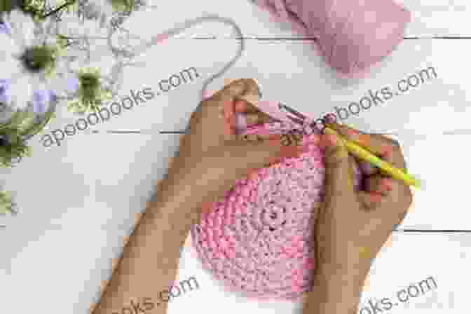 Woman Crocheting With Simply Crochet Bright And Bold Simply Crochet: Bright And Bold