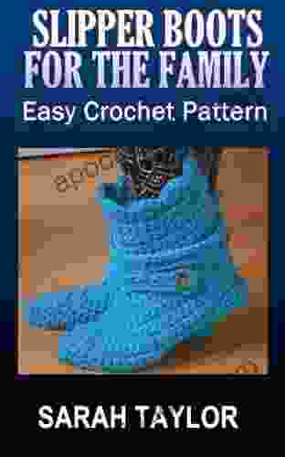 Slipper Boots For The Family Easy Crochet Pattern