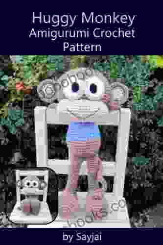 Huggy Monkey Amigurumi Crochet Pattern (Big Huggy Dolls 3)