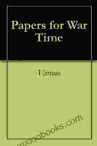 Papers For War Time William Temple