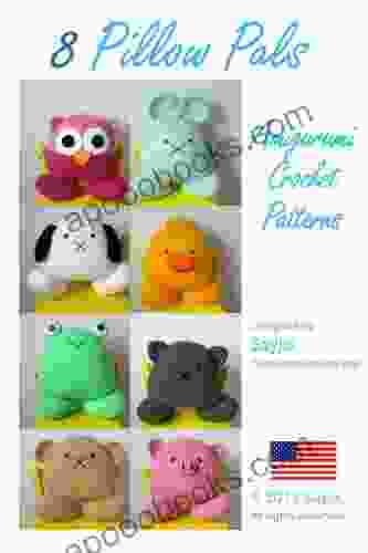 8 Pillow Pals Amigurumi Crochet Patterns (Easy Crochet Doll Patterns 11)