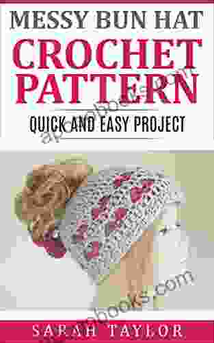 Messy Bun Hat Quick And Easy Crochet Pattern